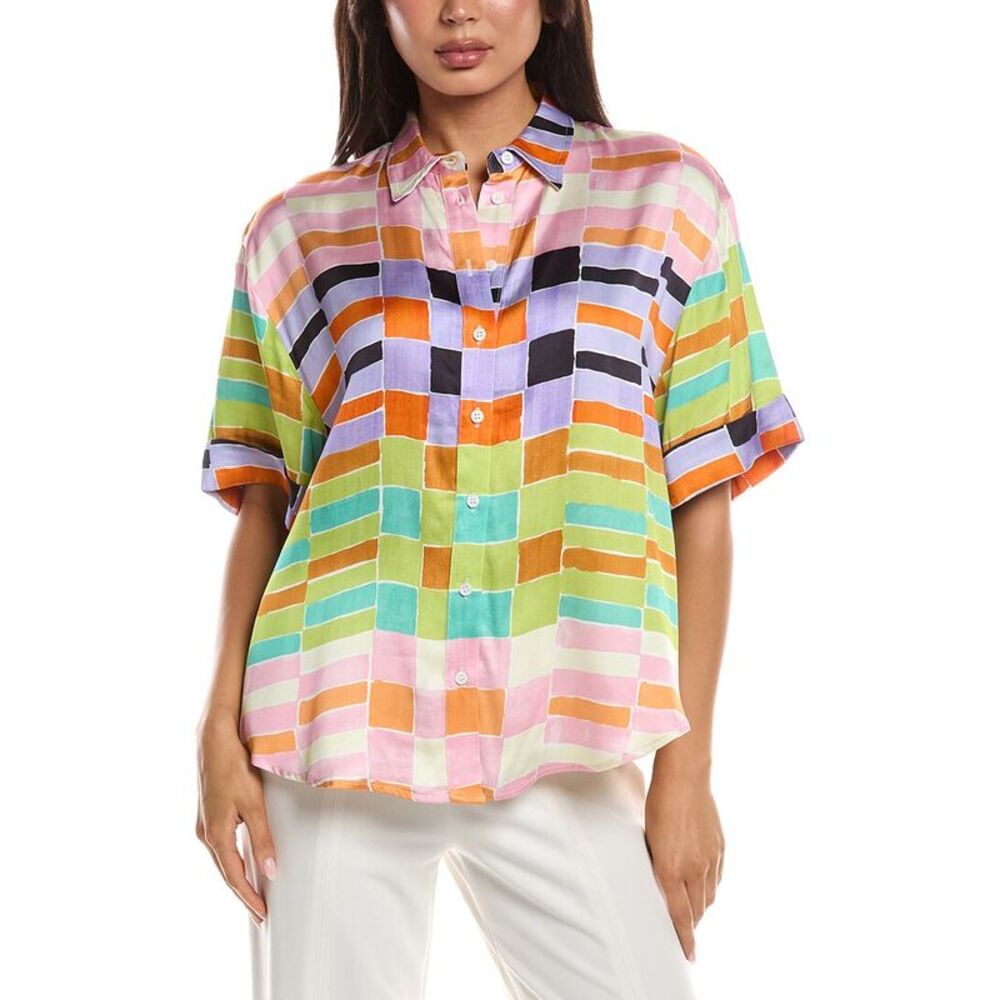 Frnch Womens Ania Woven Blouse